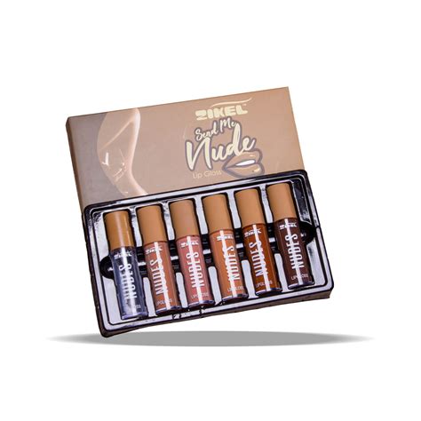 Zikel Send Me Nude Lipgloss Pack – Dhoopy Dhoopy