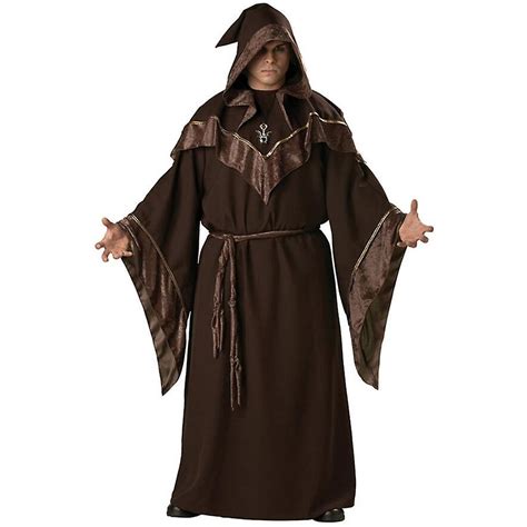 2023-wizard Medieval Monk Friar Robe Priest Halloween Costumes-1 国内送料無料