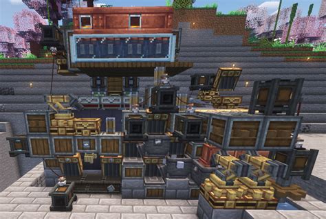 Image result for Minecraft Create Mod Fuel Farm
