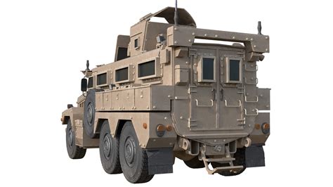 Cougar MRAP Mine Resistant Ambush Protected Vehicle 3D Model by 3dstudio