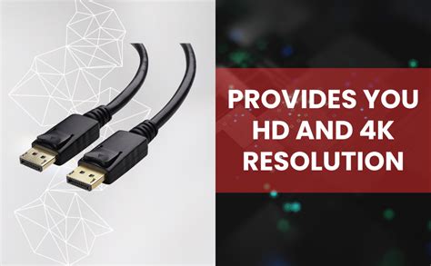 PremiumAV DisplayPort to DisplayPort Cable 5 Meter (MST-1346- C ...