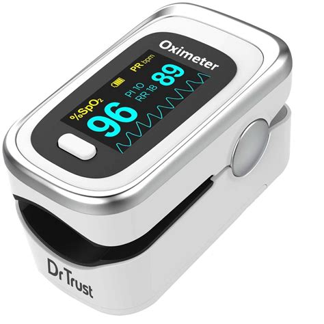 Dr Trust USA Oximeter Machine, Pulse Oximeter Fingertip Checker
