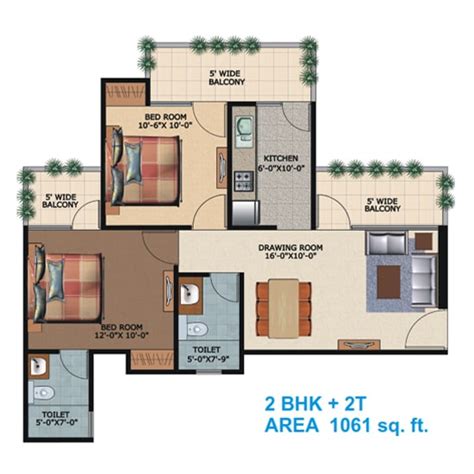 Floor Plan - Apex Splendour Spaces Floor Plan in Noida Ext
