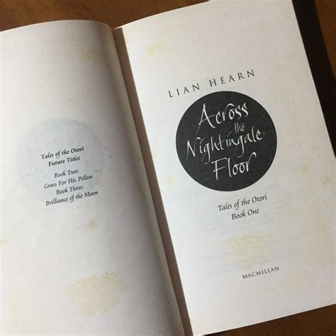 Across The Nightingale Floor by Lian Hearn (Historical Fantasy / Japan ...