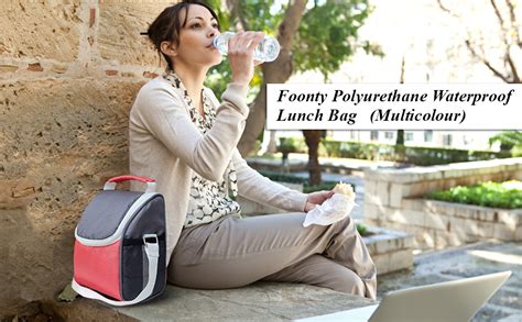 FOONTY Polyurethane Office Use Women Waterproof Lunch Bag/Tiffin Bag ...