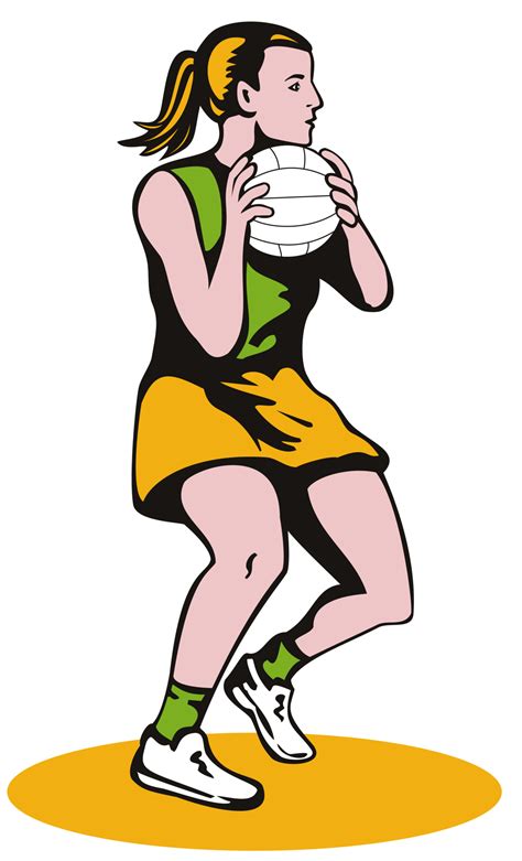 Netball Catching 的图像结果