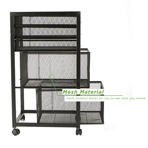 5-Tiered Drawer Cabinet, Office Cart, File Storage, India | Ubuy