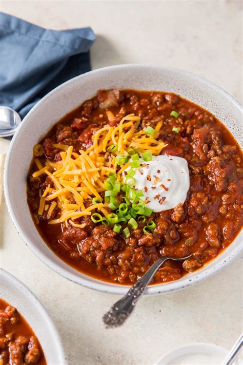 Chili No Beans Recipe