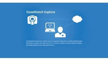DoseWatch Explore | GE Healthcare