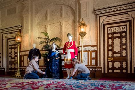 Costumes worn by AIi Fazal and Judi Dench in Victoria & Abdul will be ...