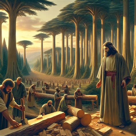 1 Kings 5:6 Artwork | Bible Art