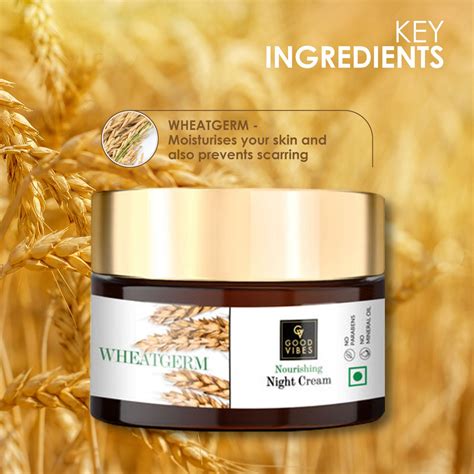 Buy Good Vibes Wheatgerm Nourishing Night Cream | Anti-Inflammatory ...