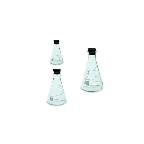 Buy 21 Pack Solid Rubber Stopper, Black Lab Plug, 000# - 8# Sizes ...