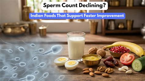 Best Indian Food to Increase Sperm Count Naturally for Pregnancy