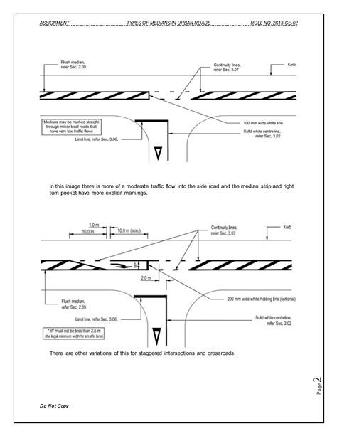 Road median and their types | DOCX