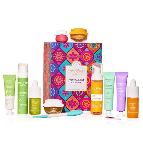 Dot & Key Festive Glow Advent Calendar| Limited Edition 12 pcs Gift Box ...