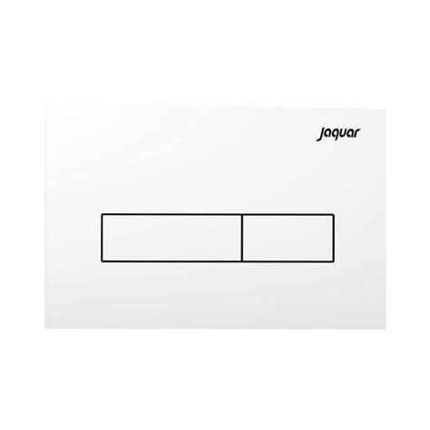 Jaquar Flush Plate Kubix JCP-WHM-352415 - White Matt on Decure.in