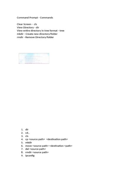 Command-Prompt Commands PDF 的图像结果