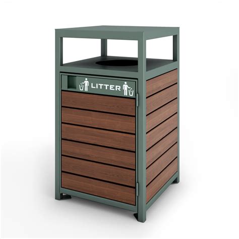 Outdoor Trash Receptacles | Commercial Litter Receptacles