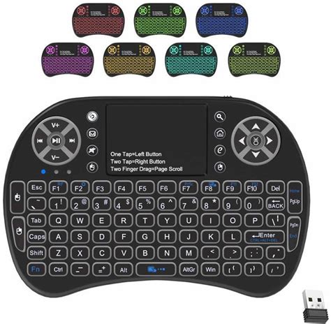 Wireless Mini Smart Keyboard with Touchpad