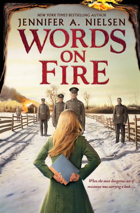 Words on Fire: Nielsen, Jennifer A.: 9781338275476: Books - Amazon.ca