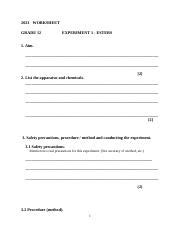 Free Science Lessons Esters 的图像结果