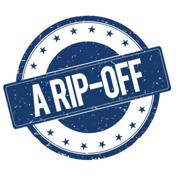 Image result for Rip Off Warning Sign