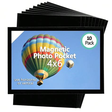 10 pezzi Cornici fotografiche magnetiche, magneti per frigorifero ...