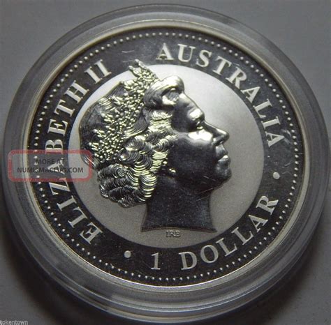 2000 Australia. 999 Fine Silver 1 Dollar Coin - 1 Troy Oz - Year Of The ...