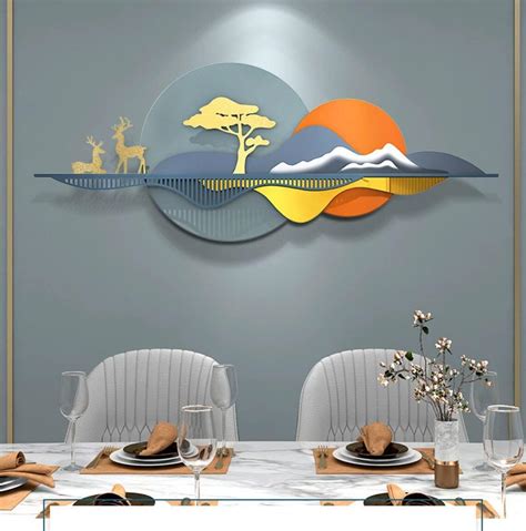 JILANI HANDICRAFTS Wall Decor for Living Room Nature Landscape 3D Wall ...