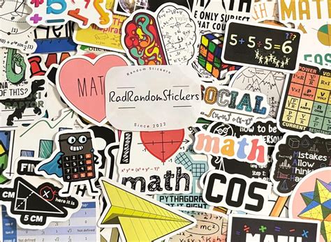 Math Sticker for Notebook 的图像结果