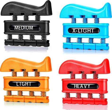 Busichka Finger Exerciser Hand Strengthener, 4 Pieces Plastic India | Ubuy