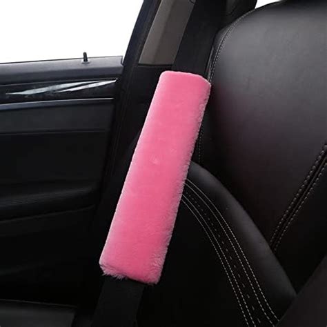 AUGEN Soft Velvet Seat Belt Shoulder Pad Backpack Straps for a More ...