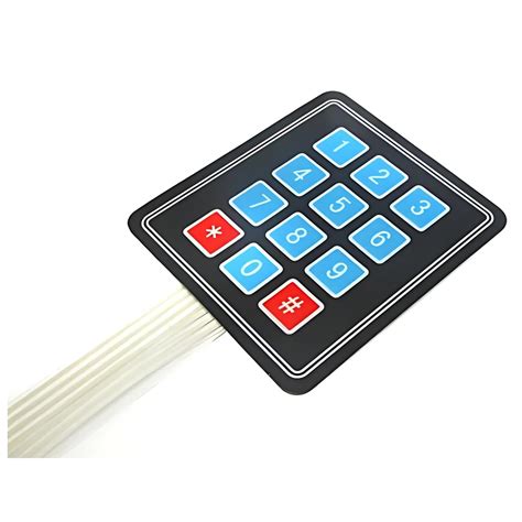 Amazon.in: Buy LALITHA 4x3 12 Key Matrix Membrane Switch Keypad for ...