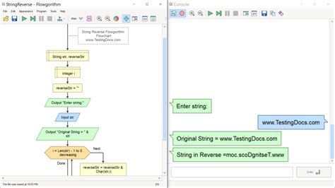 Flowgorithm String 的图像结果