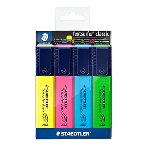 Staedtler Textsurfer Classic Highlighter Pen Set Of 4 — Mango