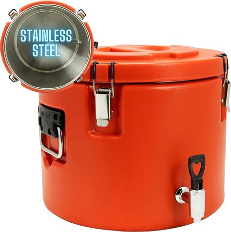 RealDealSteel 5 Gallon Insulated Beverage Cooler: Stainless Steel India ...