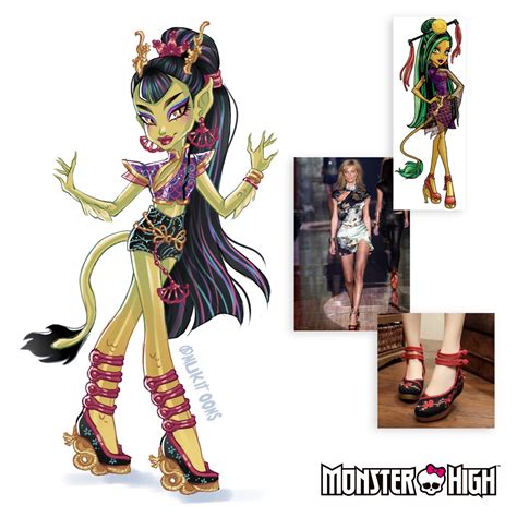 ArtStation - Monster High Jinafire G3 character design concept art