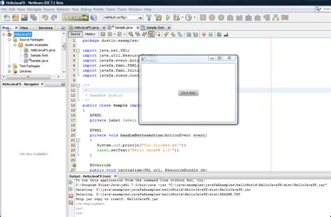 Image result for NetBeans JavaFX