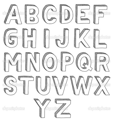 bubble letters 3d