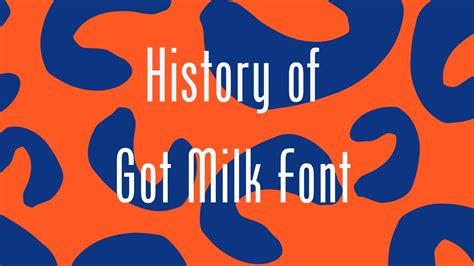 Got Milk Font Free Download