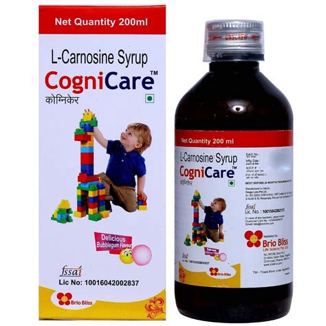 Cognicare - Bottle of 200 ml Syrup : Amazon.in: Health & Personal Care