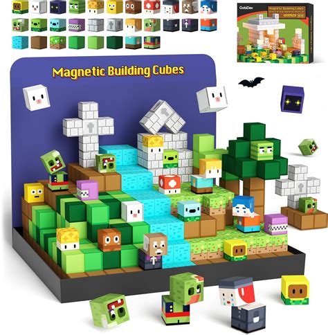 Amazon.com: GobiDex Magnetic Blocks Kids Toys for Boys Girls 3+, Build ...