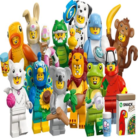 Lego 71051 Minifigures Animals Series 28 - (Pack Of 12 Mini-figures ...