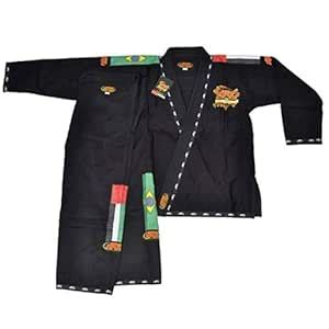 Fuji ADCC BJJ Pro GI Uniform, Black, A3 : Amazon.in: Sports, Fitness ...