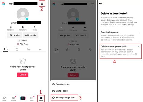 How to delete a TikTok account - Comparitech - where to see blocked accounts on tiktok