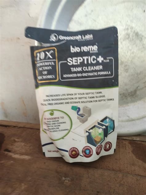 Bio Reme Greencraft Labs Septic Plus 10X Powerful Septic Tank Cleaner ...