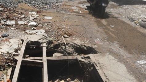 Bhopal: Open, Damaged Manholes Pose Threat To Pedestrians