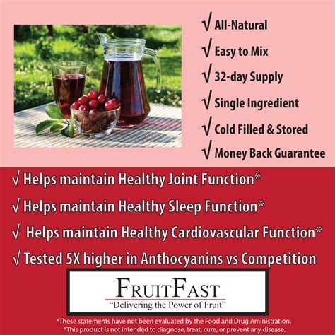 Unsweetened Tart Cherry Juice Concentrate (32 oz) | FruitFast