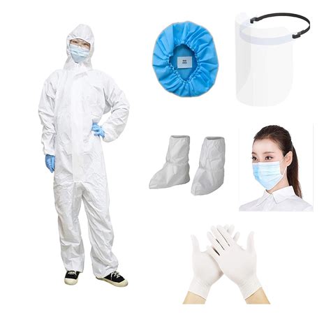 Swiss Military 6-in-1 PPE Kit Personal Protective Equipment Combo with ...